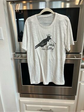 Junk Gypsy Graphic Tee no size tag XL a few stains overall GUC